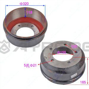 REAR BRAKE DRUM