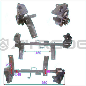 CABIN DAMPER SUPPORT ASSY