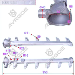 CYLINDER HEAD WATER OUTLET PIPE