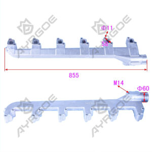 CYLINDER HEAD WATER OUTLET PIPE