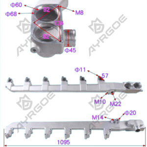 CYLINDER HEAD WATER OUTLET PIPE