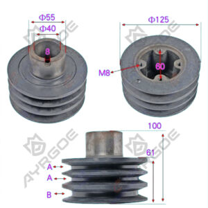 PULLEY CRANKSHAFT