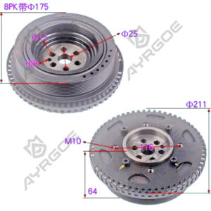 PULLEY CRANKSHAFT