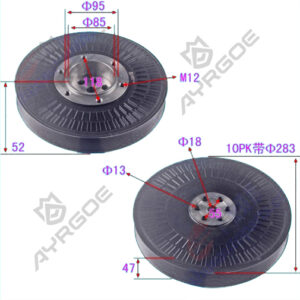 PULLEY CRANKSHAFT