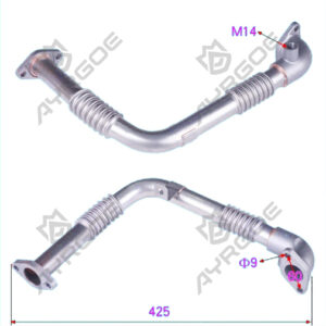 EXHAUST CIRCULATING PIPE