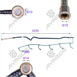 OIL RETURN PIPE