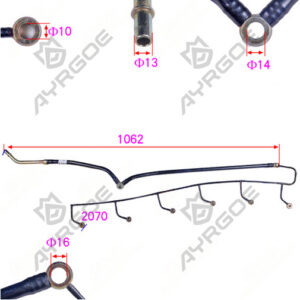 OIL RETURN PIPE