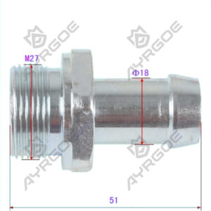 INFLATING PUMP AIR HOSE CONNECTOR
