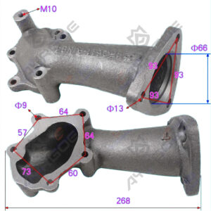 BLOWER CONNECTING EXHAUST PIPE