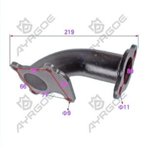 BLOWER CONNECTING EXHAUST PIPE