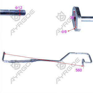 BLOWER OIL INTAKE PIPE