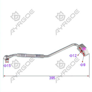 BLOWER OIL OUTLET PIPE