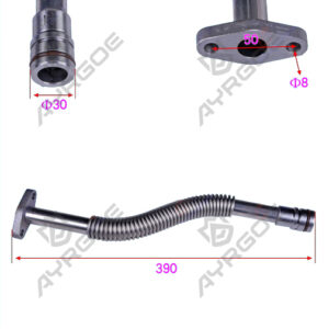BLOWER OIL OUTLET PIPE