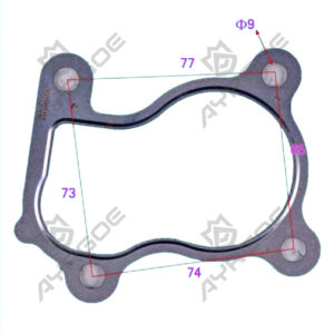 AIR-PRESSURE BOOSTER EXHAUST PIPE GASKET