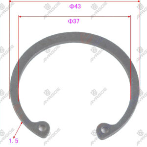 PISTON PIN CLAMPING RING