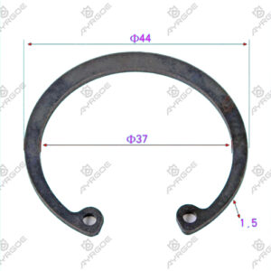 PISTON PIN CLAMPING RING