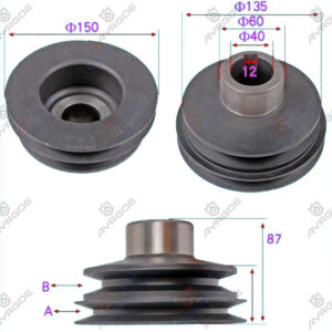 PULLEY CRANKSHAFT