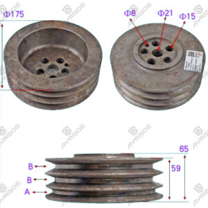 PULLEY CRANKSHAFT