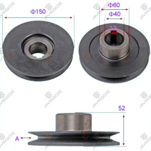 PULLEY CRANKSHAFT
