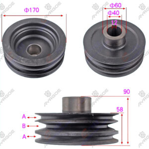 PULLEY CRANKSHAFT