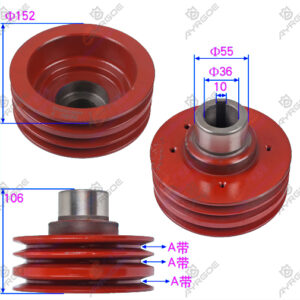 PULLEY CRANKSHAFT