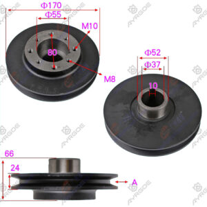 PULLEY CRANKSHAFT