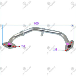EXHAUST CIRCULATING PIPE