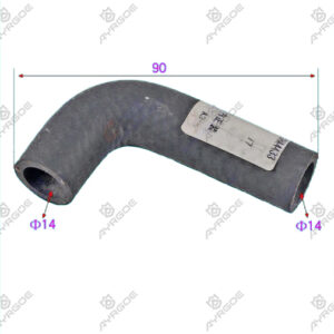 EXHAUST CIRCULATING VALVE COOLING PIPE