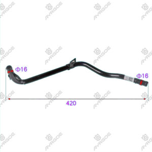 EXHAUST CIRCULATING VALVE COOLING PIPE