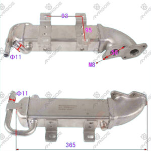 EXHAUST CIRCULATING COOLER