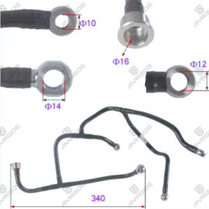 OIL RETURN PIPE