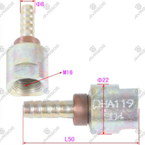OIL RETURN PIPE CONNECTOR
