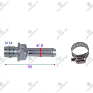 OIL RETURN PIPE CONNECTOR