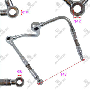 HIGH PRESSURE INJECTION PUMP LUBRICATING PIPE