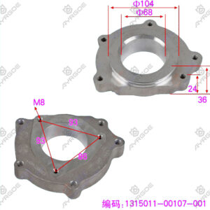 HIGH PRESSURE INJECTION PUMP CONNECTING PLATE