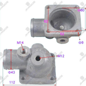 THERMOSTAT HOUSING