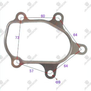 AIR-PRESSURE BOOSTER EXHAUST PIPE GASKET
