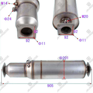 CATALYTIC CONVERTER ASSY