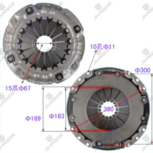CLUTCH PRESSURE PLATE