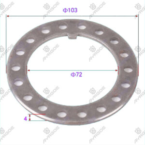 WHEEL HUB BEARING ADJUSTING NUT