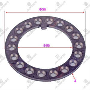 WHEEL HUB BEARING ADJUSTING NUT