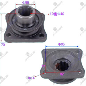 GEAR OUTSTANDING FLANGE