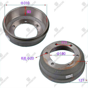 FRONT BRAKE DRUM