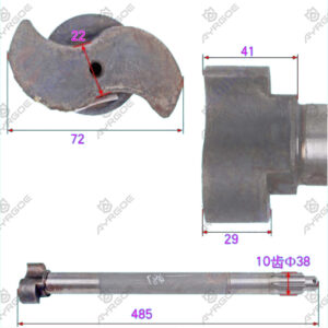 BRAKE CAMSHAFT